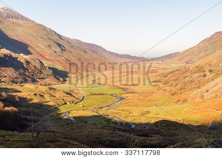 Morning View, Nant Ffrancon Pass.