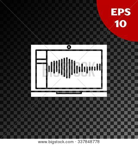 White Sound Audio Vector Photo Free Trial Bigstock