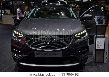 Frankfurt, Germany, September 12-2017: Opel Grandland X At Iaa 2017