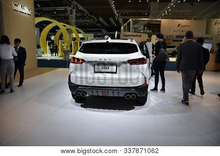 Frankfurt, Germany, September 13-2017: Wey P8 At Iaa 2017