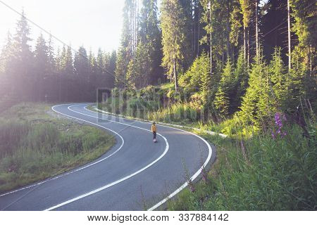 Beautiful Mountain Road