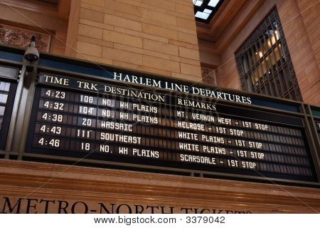 ตารางเวลารถไฟ