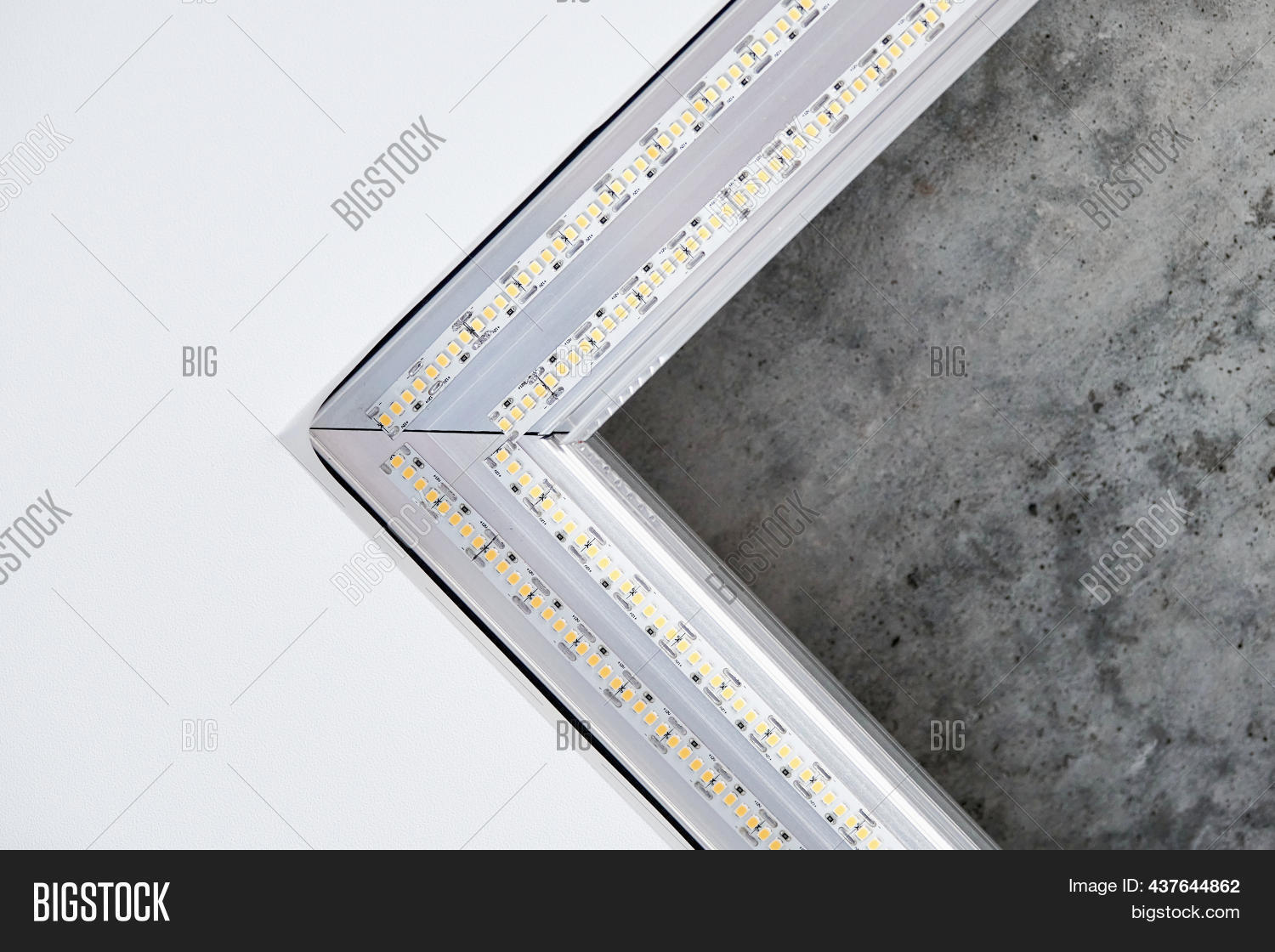 Strip Led Light Square Image & Photo (Free Trial) | Bigstock