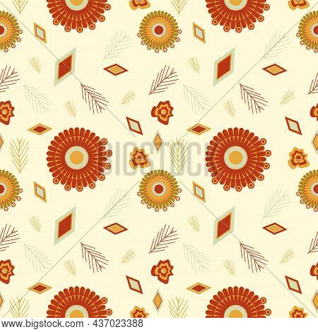 Boho Vibe Pattern. Good Vibe Life Style. Boho Outfit Style.