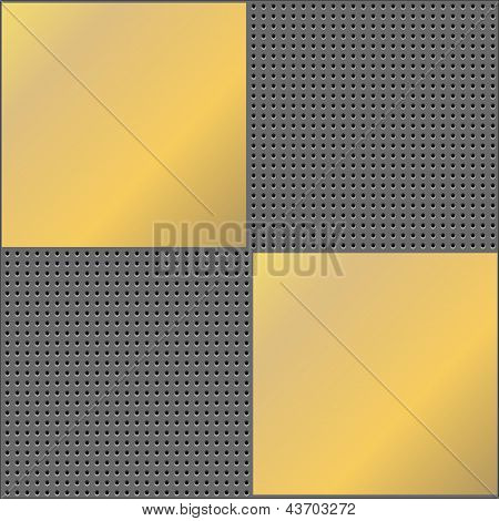 Patrón de la textura del Metal