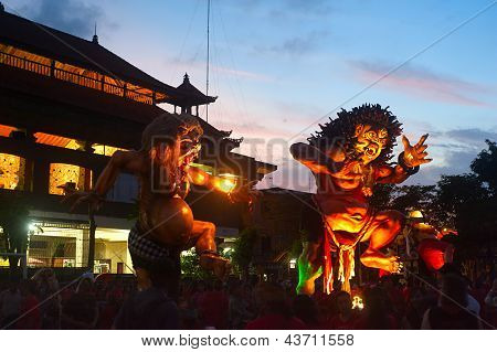 New Year On Bali Island