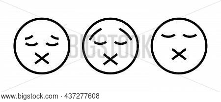 Keeping Secrets Icon. Creating Problems In Friendship. Hiding Truth. Staying Quiet. Hurting Feelings