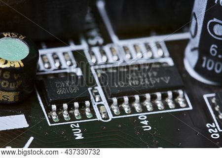 Global Semiconductor Shortage. Computer Chip And Semiconductor Shortage Hurting Car Industry Product