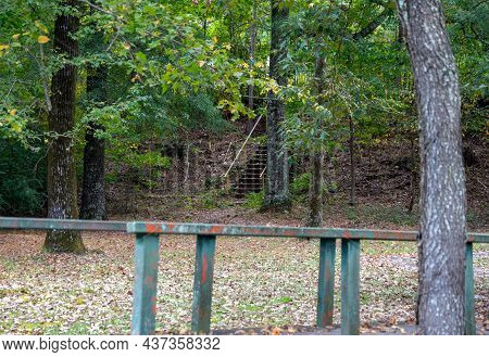 The Steps Amongst The Wooded Park Land Gives A Sence Of Peace And Harmony In The Mids Of This Nice A