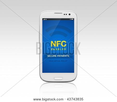 Nfc 휴대 전화 사용