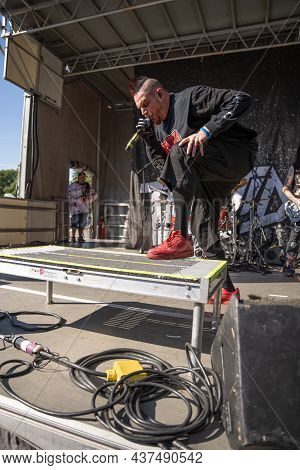 Twiztid Performing Live At Dte Energy Music Theater As Special Guest For Rob Zombie On 9-18-2021