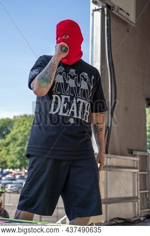 Twiztid Performing Live At Dte Energy Music Theater As Special Guest For Rob Zombie On 9-18-2021