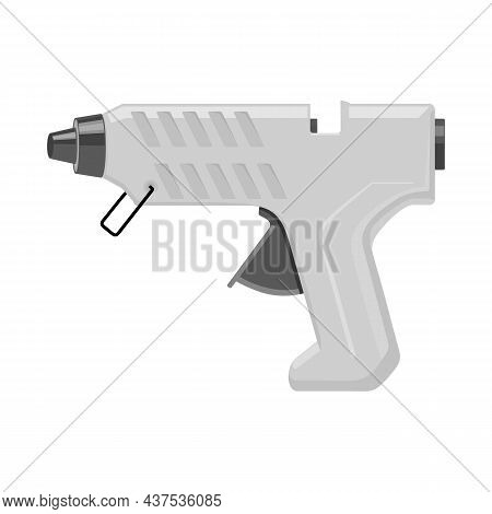 Vector Design Of Hotmelt And Gun Symbol. Web Element Of Hotmelt And Pistol Stock Symbol For Web.