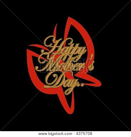 Happy Mothers Day Butterfly