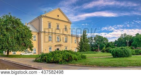 Historical Castle On The Embankment Of Ternopil, Ukraine