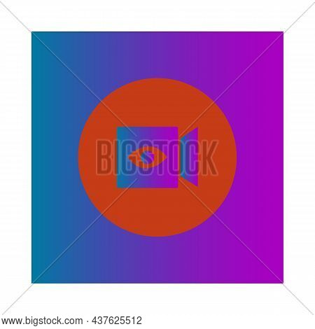 Live Icon, Vector Isolated Illustration. Social Media Web Banner
