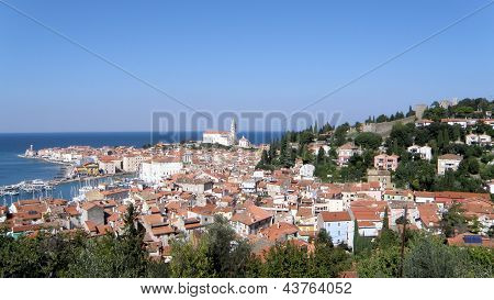 Piran Panorama (slowenische Küste)