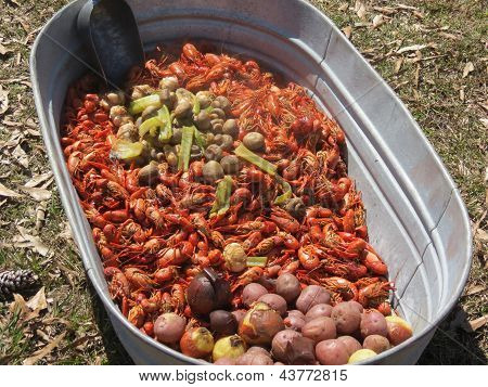 Ванна вареной рыбы зоб
