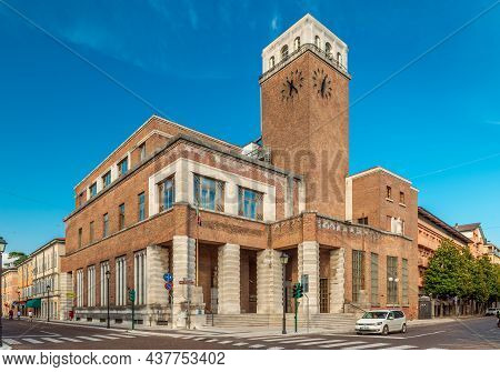 Gorizia - June 2020, Italy: Building Of The Main Post Office Of Gorizia