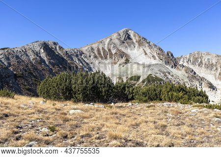 Amazing Landscape Of Polezhan Peak At Pirin Mountain, Bulgaria