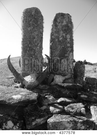 Lápida Memorial en Madagascar
