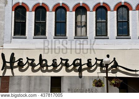 New Ulm, Minnesota, June 10, 2021: Minnesota, Minnesota, April 26, 2018: The Logo Represents The For