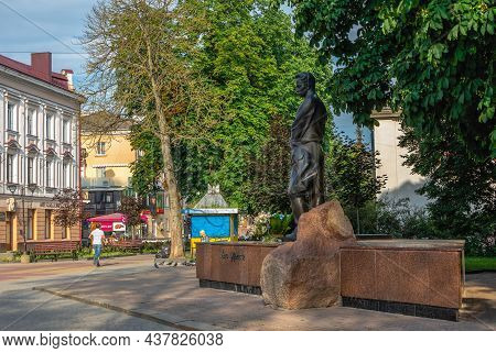 Streets Of The Historic City Center Of Ternopil, Ukraine