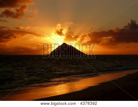 Sunrise Lanikai Beach
