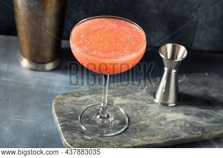 Boozy Refreshing Millionares Cocktail With Bourbon