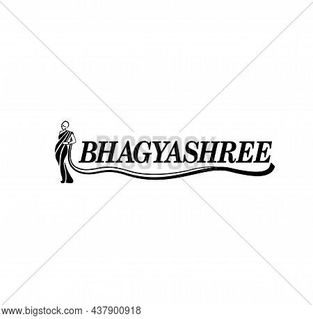 Bhagyashree Saree Center Logo. Bhagyashree Saree Logo