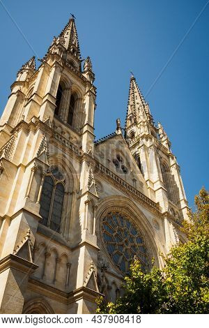 Church Of Chartrons In Rue Notre Dame In Bordeaux, France