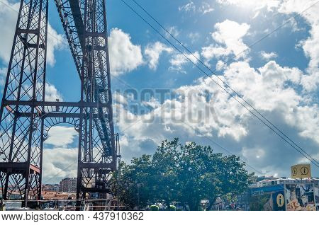 Getxo, Spain - July 7, 2021: View Of The Tourist Information Center In Getxo, Basque Country, Spain,