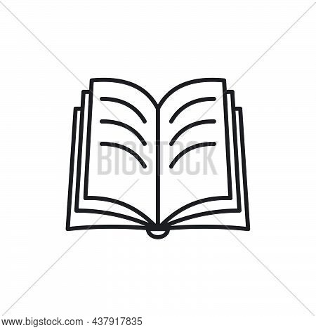 Book Icon Template Black Color Editable. Book Icon Symbol Flat Vector Illustration For Graphic And W