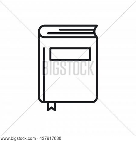 Book Icon Template Black Color Editable. Book Icon Symbol Flat Vector Illustration For Graphic And W