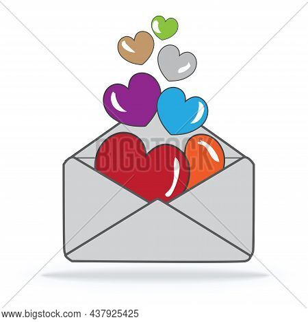 Collection Of Heart Icon, Valentines Day Heart  Illustration
, Symbol Of Love Icon, Heart Icon For G