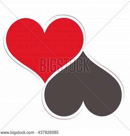 Collection Of Heart Icon, Valentines Day Heart  Illustration
, Symbol Of Love Icon, Heart Icon For G