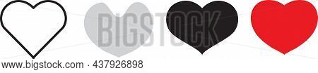 Collection Of Heart Icon, Valentines Day Heart Illustration
, Symbol Of Love Icon, Heart Icon For Gr