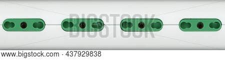 European Type C And Italian Type L Electrical Power Sockets