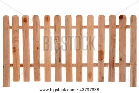 Houten hek