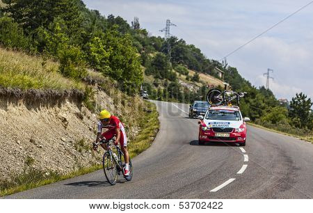 The Cyclist Luis Angel Mate Mardones
