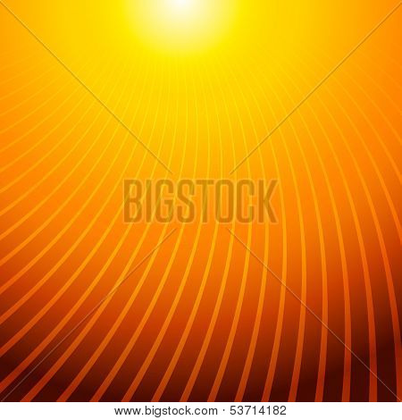 Colorful curve lines background