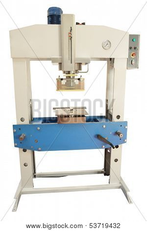 The image of a press