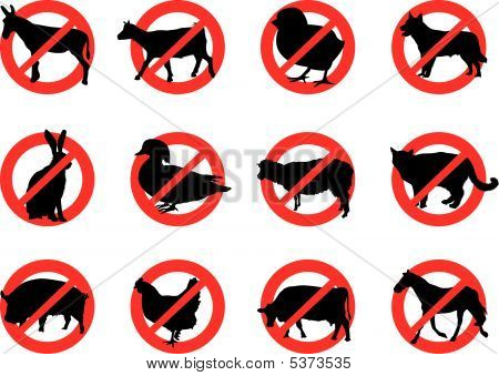 Hospodářská zvířata varovné signály