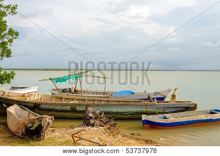 Rustic Canoes