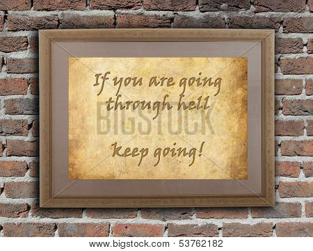 Keep Going