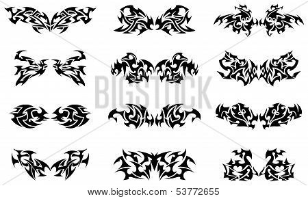 Tribal tattoos collection
