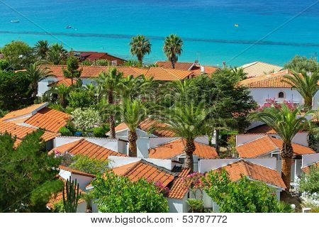 Coast near the town of Capo Vaticano region Calabria - Italy