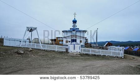 Russian Orthodox Church, Khuzir, Olkhon, Russia