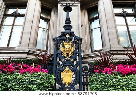 Architectural detail in London, Great Britain, Europe