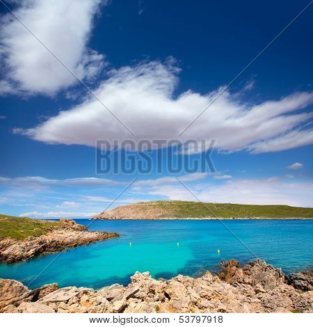 Cap de Fornells cape in Menorca at Balearic islands of Spain
